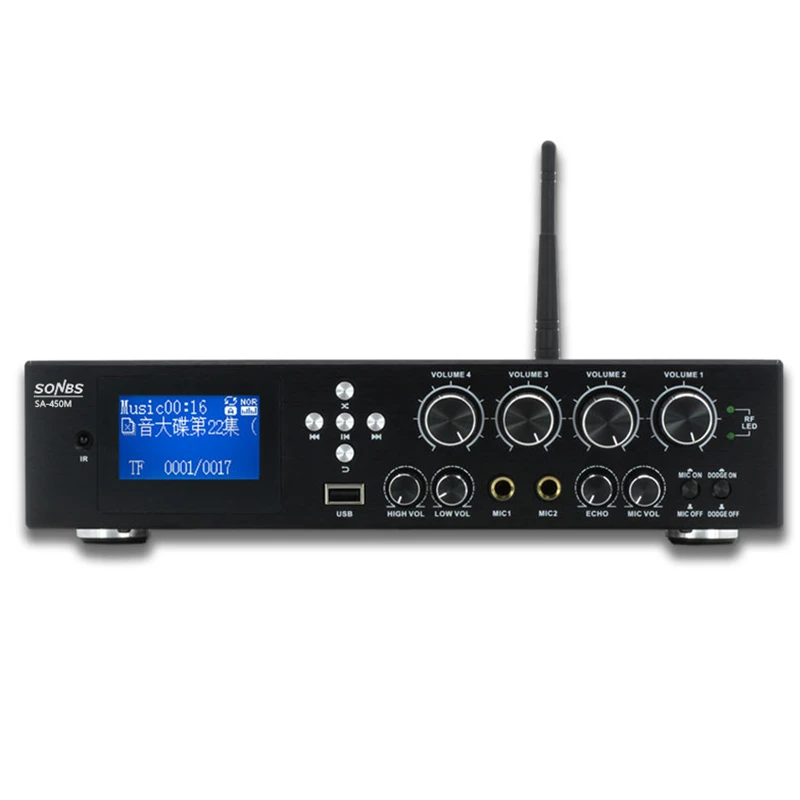 4-zones Professional Amplifier