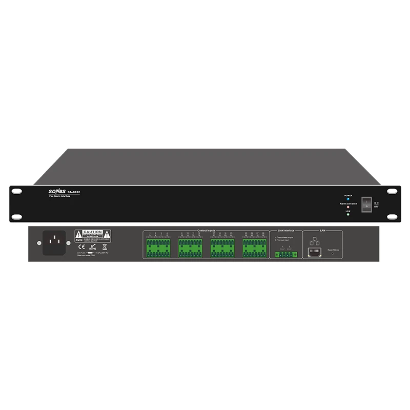 SA-8032 IP Network Fire Alarm Panel