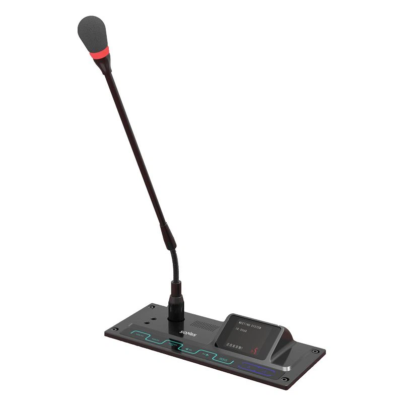 SC-3793C/SC-3793D Embedded Conference Chairman/ Delegate Unit (With 1.77 Inch TFT Display, 5-Key Voting)